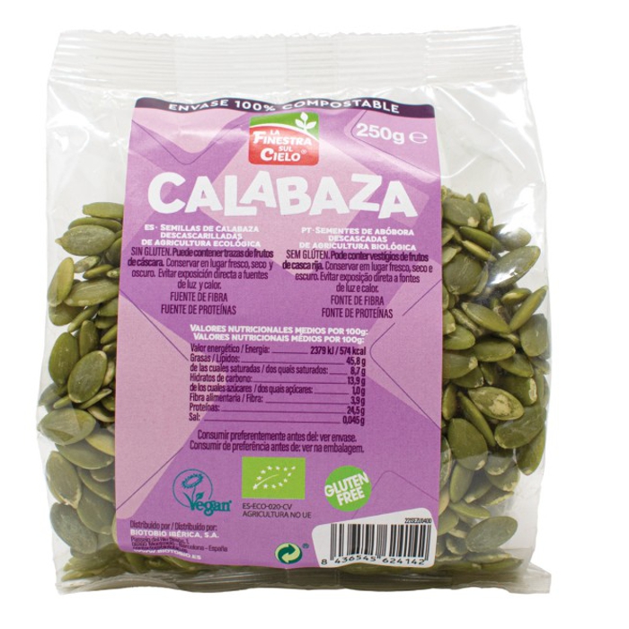 Llavors de carbassa 250g FINESTRA