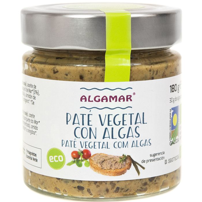 Paté algues i tofu 180g ALGAMAR