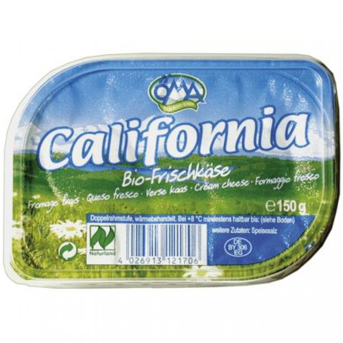 Formatge CALIFORNIA 150g ÖMA D'BEERS