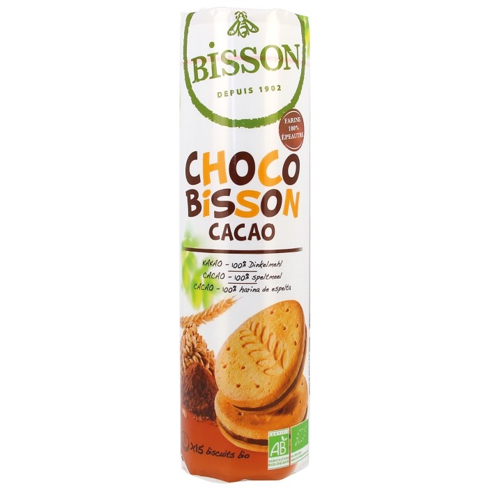 Galetes d'espelta farcides CACAU 300g BISSON