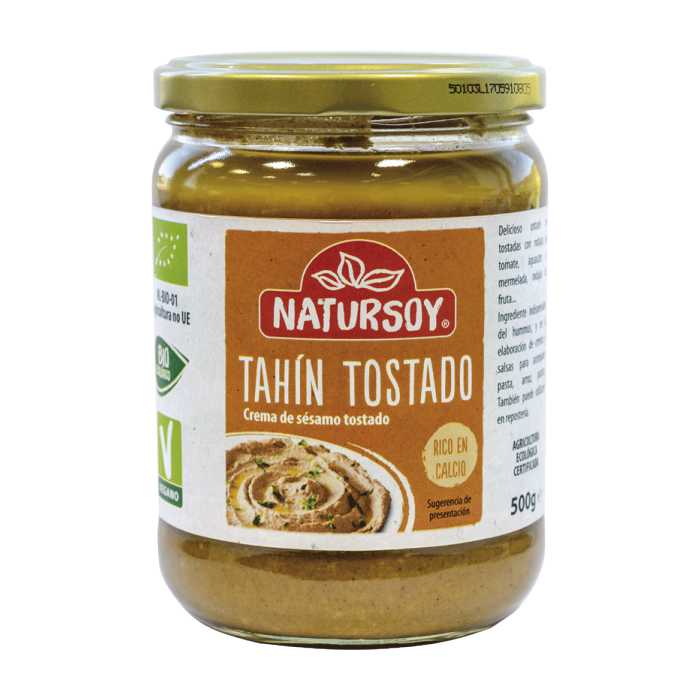 Tahin tostado con sal 250g NATURSOY