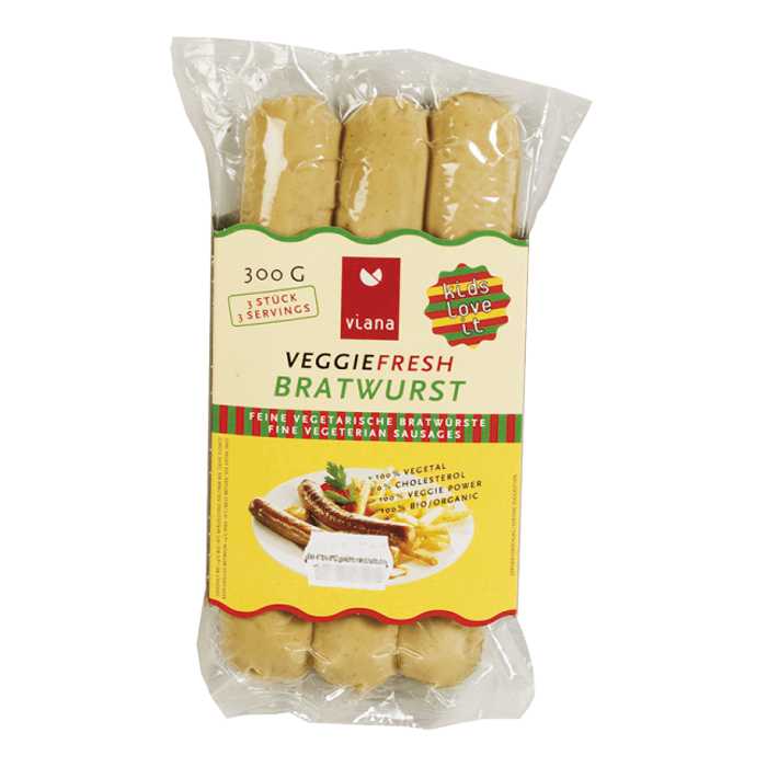 Bratwurst de tofu 300g VIANA