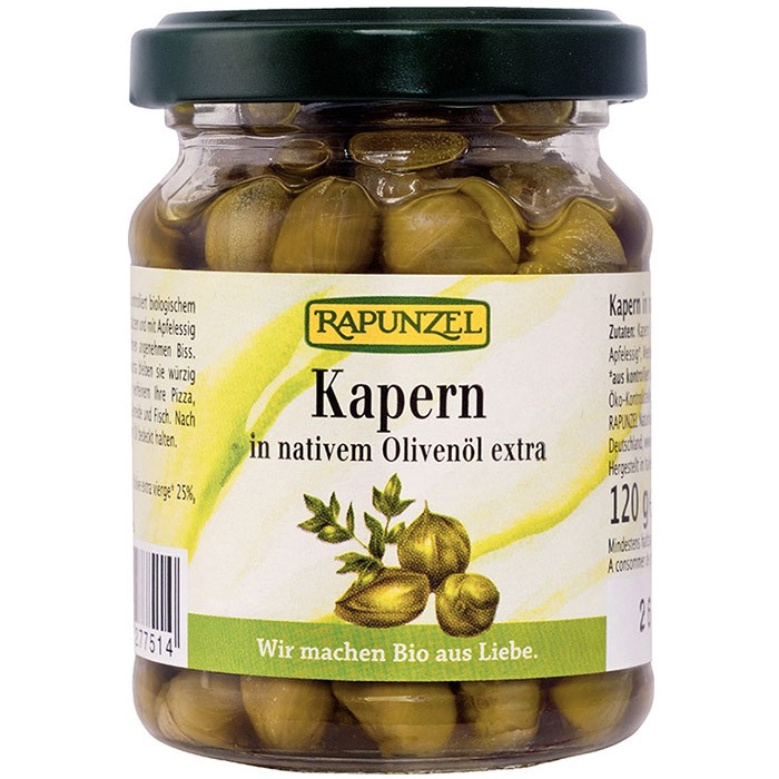 Tàperes en oli E.V. 120g RAPUNZEL
