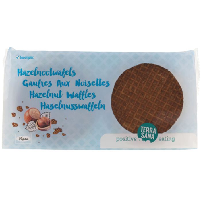 Wafels d'avellanes 175g TERRA SANA