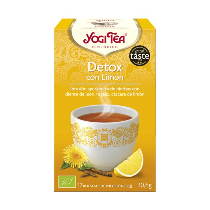 Infusió Ayurveda DETOX LLIMONA 30g YOGI TEA