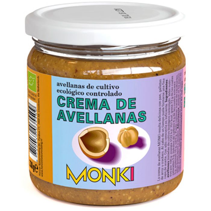 Crema d'avellanes 330g MONKI