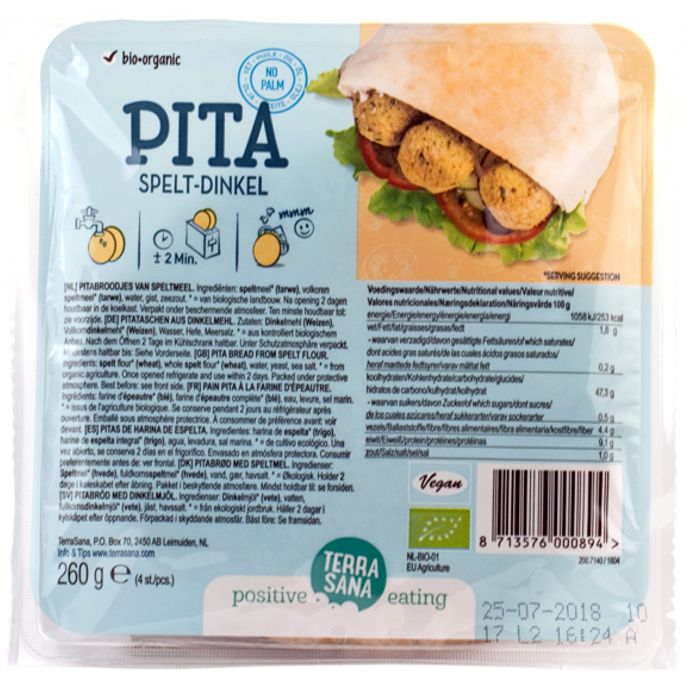 Pites d'espelta 260g TERRA SANA