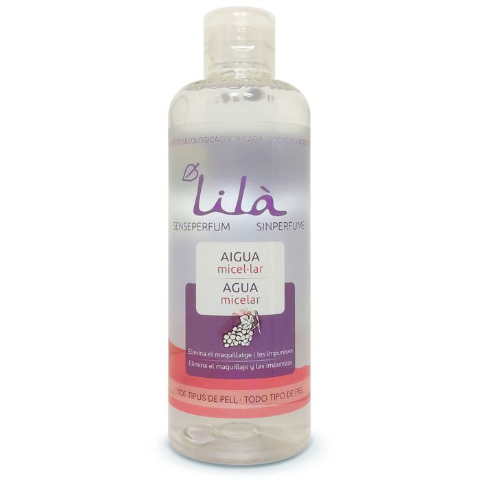 Aigua MICEL·LAR 250ml LILÀ