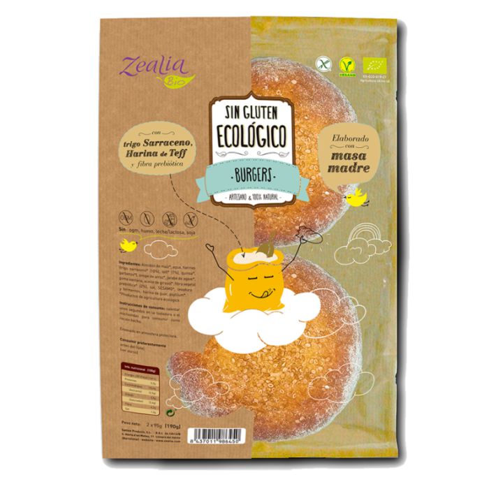 Pa BURGER s/gluten 2x95g ZEALIA
