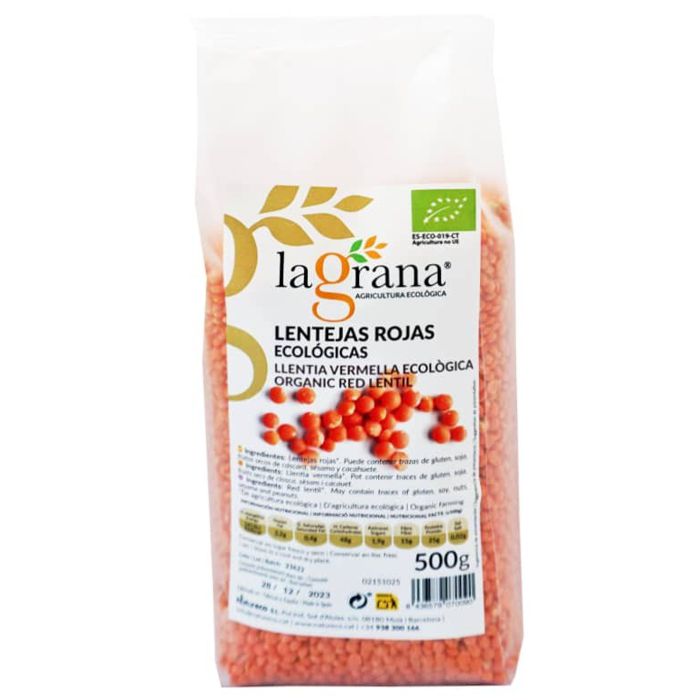Llentia vermella 500g LA GRANA