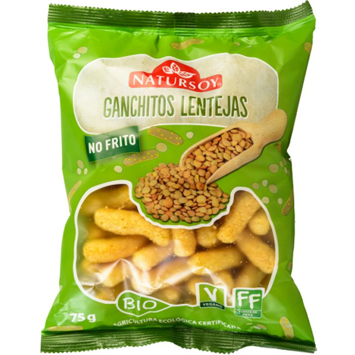 "Ganchitos" de llenties 75g NATURSOY