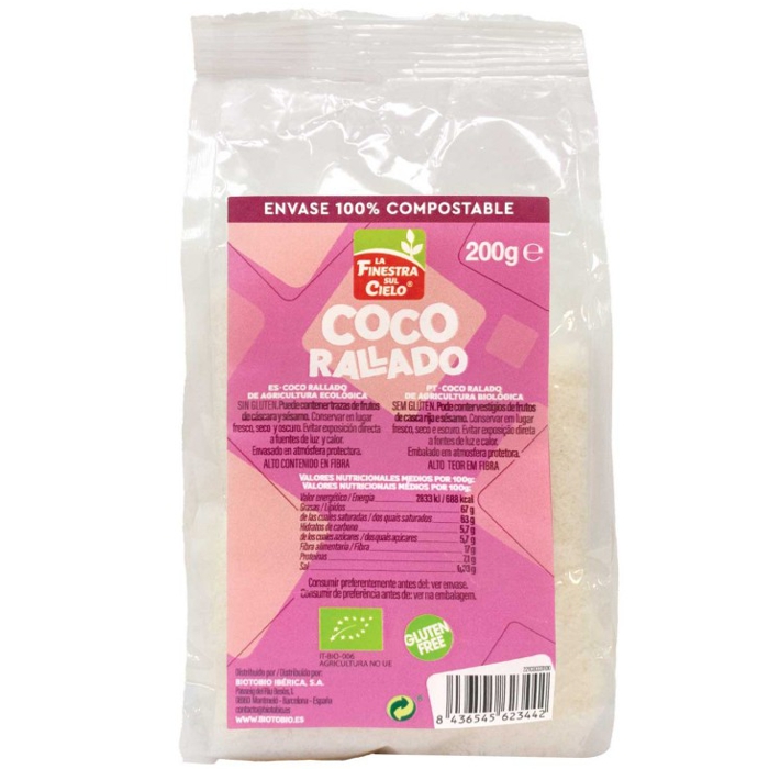 Coco ratllat 200g FINESTRA