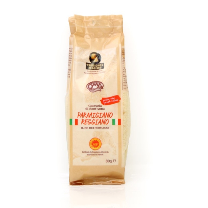 Formatge PARMESÀ REGGIANO ratllat 80g ÖMA BEER