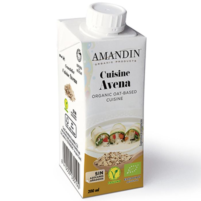 Crema de civada CUISINE 200ml AMANDIN