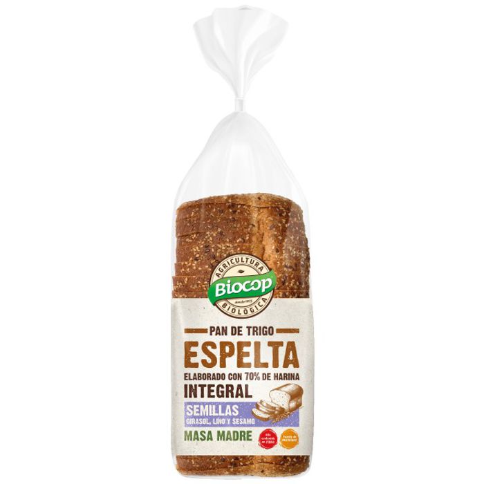 Pa motllo ESPELTA-LLAVORS integral 400g BIOCOP