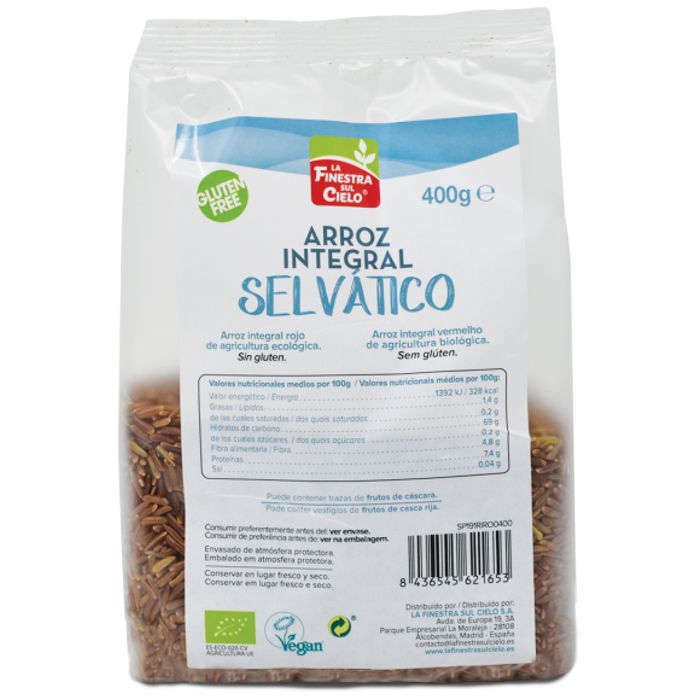 Arròs vermell SELVÀTIC 400g FINESTRA