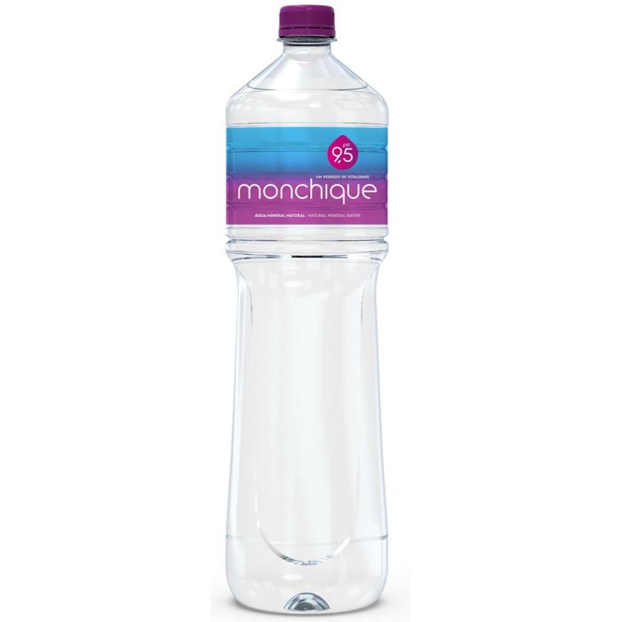 Aigua nat. alcalina 9,5PH 1'5l MONCHIQUE