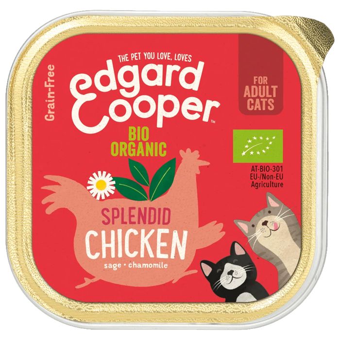 Paté GATS pollastre 85g EDGARD COOPER