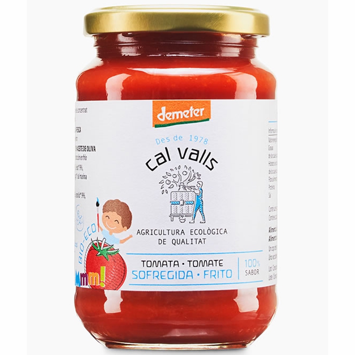 Sofregit tomàquet sense sucre afegit 350g CAL VALLS