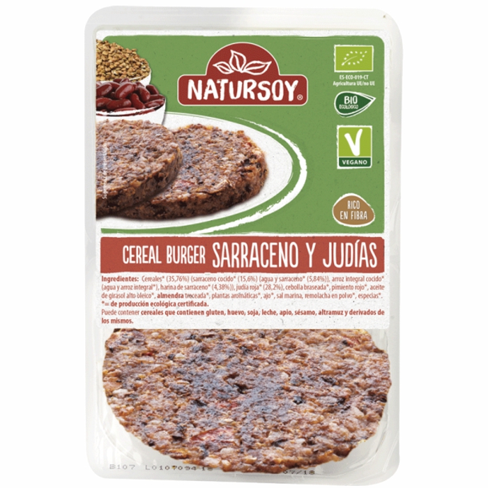 Burger SARRAÍ, VERDURES... 2x100g NATURSOY