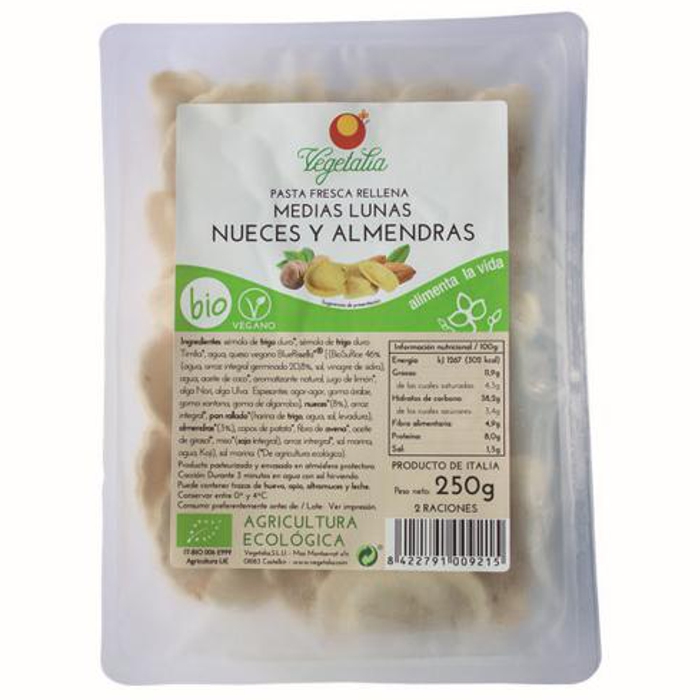 Llunes nous-ametlles 250g VEGETALIA