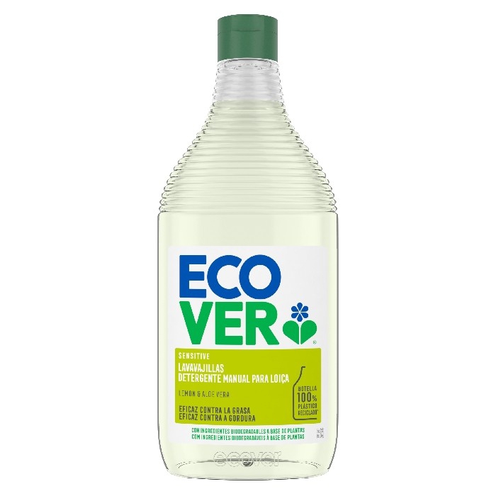 Rentavaixelles llimona/aloe 450ml ECOVER