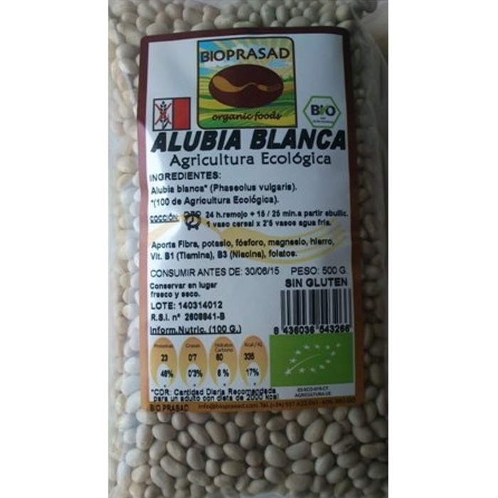 Mongeta blanca s/gluten 500g BIOPRASAD