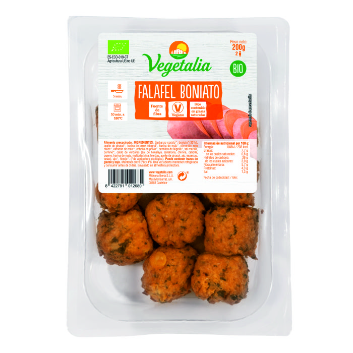Falafel moniato 200g VEGETALIA