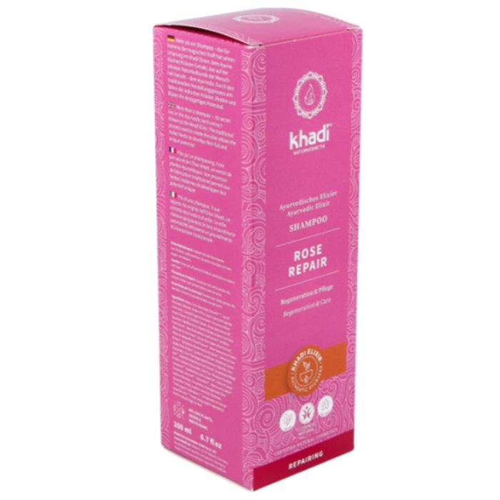 Xampú reparador ROSA 200ml KHADI