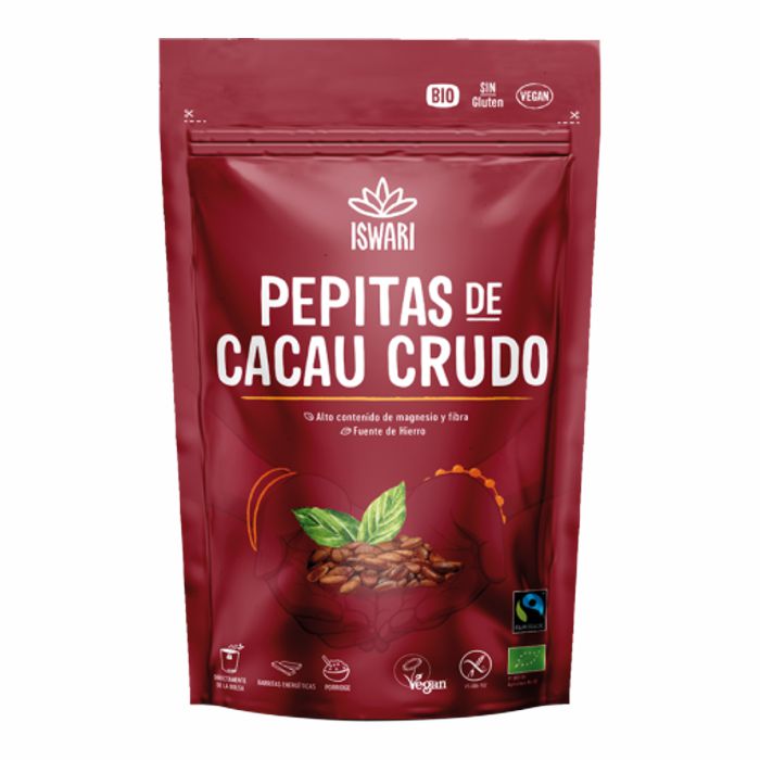 Pepetes cacau cru 125g ISWARI