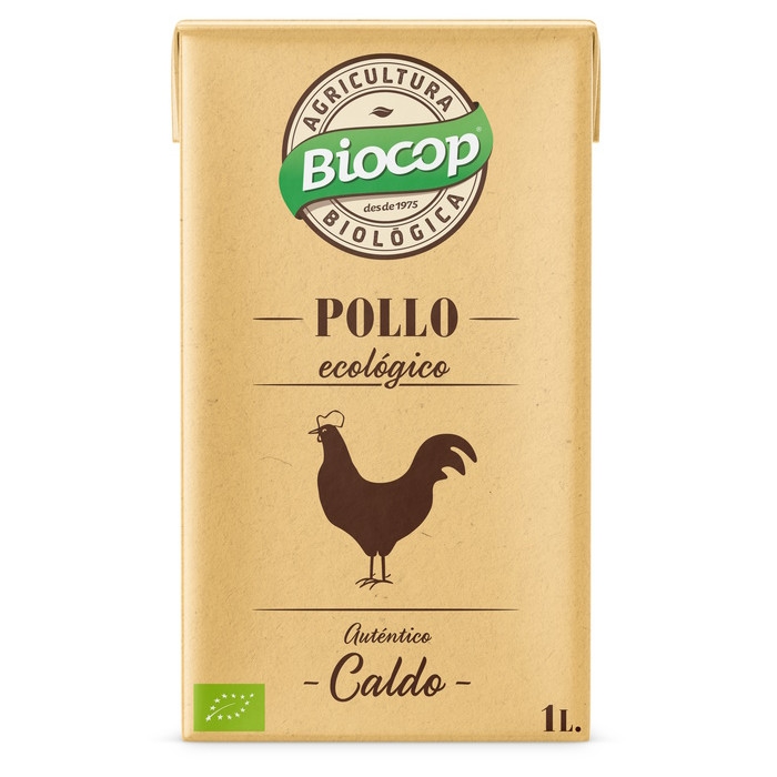 Brou autèntic POLLASTRE 1l BIOCOP