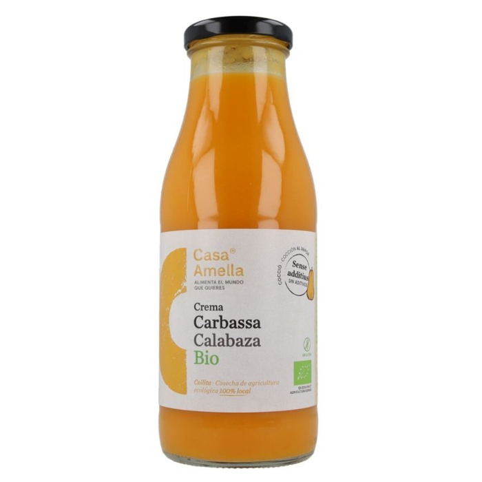 Crema carbassa sense gluten 500ml CASA AMELLA