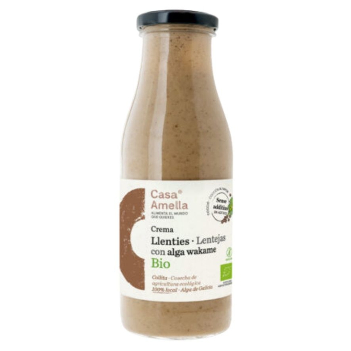 Crema llenties amb alga wakame 500ml CASA AMELLA