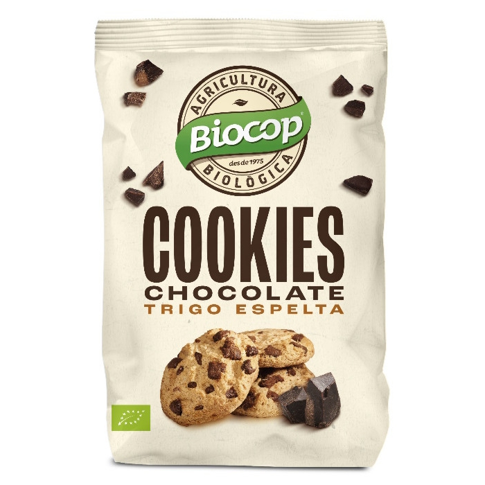 Cookies d'espelta amb xocolata 200g BIOCOP