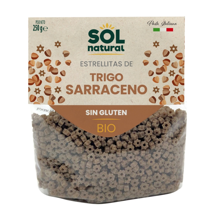 Estrelles SARRAÍ sense gluten 250g SOL NATURAL