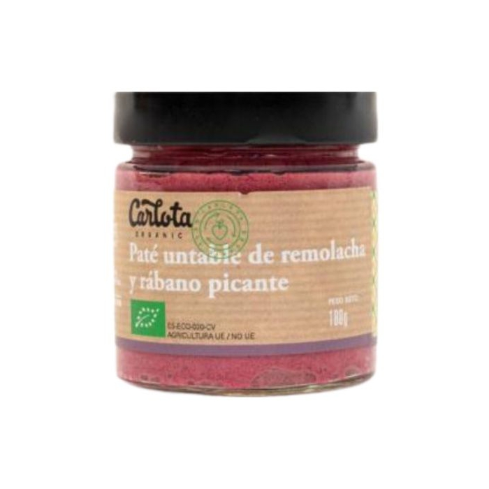 Paté remolatxa i rave picant 100g CARLOTA