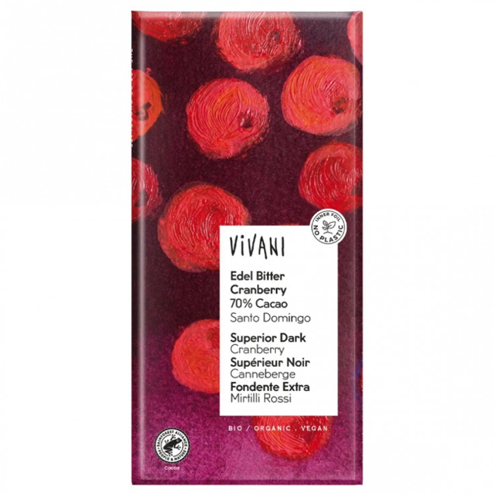 Xocolata negra 70% NABIUS 100g VIVANI