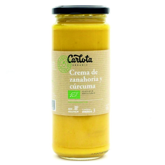 Crema patanaga i cúrcuma 450g CARLOTA