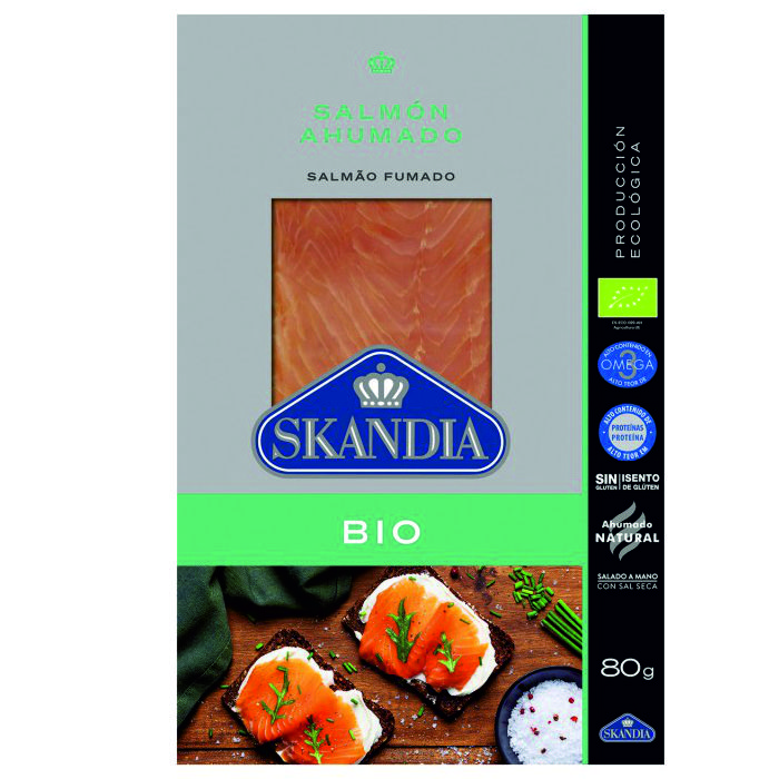 Salmó fumat llescat 80g SKANDIA