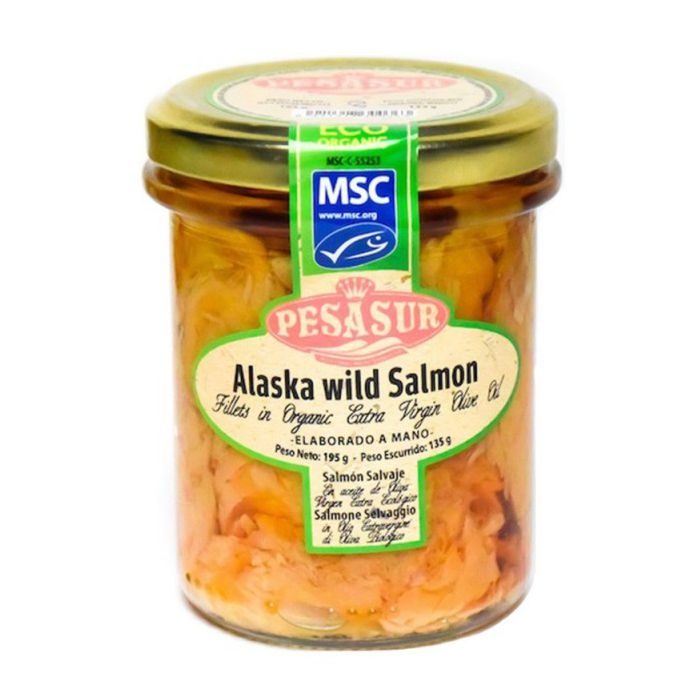 Lloms salmó salvatje MSC 195g PESASUR