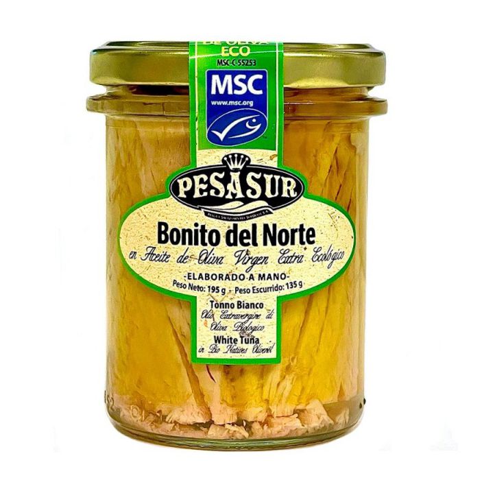 Bonítol del Nort en oli d'oliva V.E. 195g PESASUR